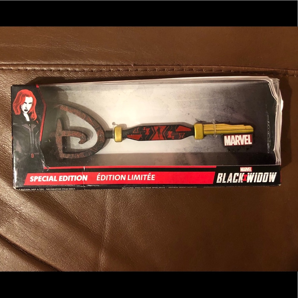 Disney Store Black Widow Key
